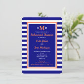 航海リハーサルディナー招待状 招待状 (スタンド正面)