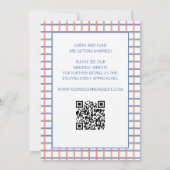 航海写真ロブスター・セーブ・ザ・デート招待状 招待状 (裏面)