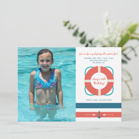 航海写真招待状 招待状 (スタンド正面)