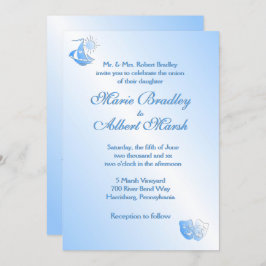 航海劇場ウェディング招待状 招待状