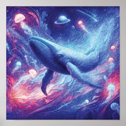 航海士のためのオーシャンヴォイジャー 宇宙の海のクジラ ポスター (正面)