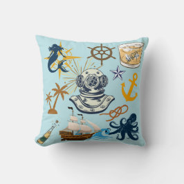 航海士の独身パーティー クッション