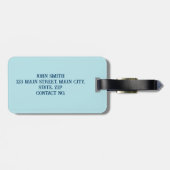 航海士の独身パーティー ラゲッジタグ (裏面横)