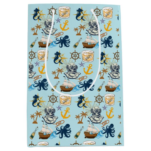 航海士の独身最後の夜 ミディアムペーパーバッグ (正面)