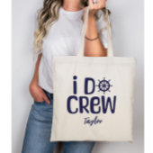 航海士の花嫁のビーチパーティーのお土産 ネイビーブルー トートバッグ