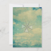 航海士の赤ちゃん歓迎会の招待状 招待状 (裏面)