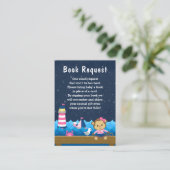 航海少女猿 ピンクとネイビー ブックリクエスト エンクロージャーカード (スタンド正面)