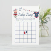 航海少年婴儿淋浴婴儿宾果 招待状 (スタンド正面)