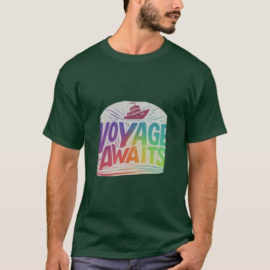 航海待ち Tシャツ (正面)