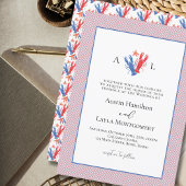 航海愛ロブスターウェディング 招待状