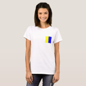 航海旗K Tシャツ (正面フル)