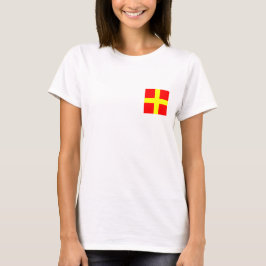航海旗R Tシャツ