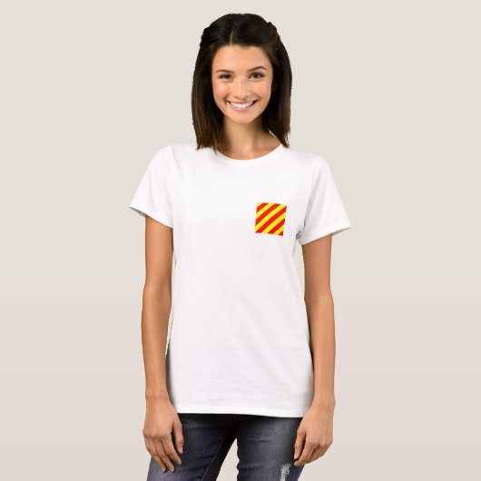 航海旗Y Tシャツ (正面フル)