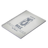 航海日誌、船長の記録 ノートブック (左側)