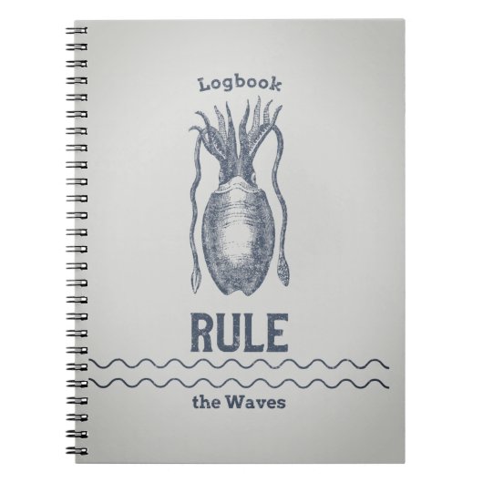 航海日誌、船長の記録 ノートブック (正面)