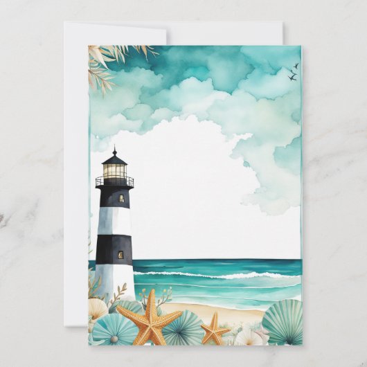 航海灯台の受付 セーブザデート (裏面)