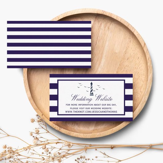 航海灯台ウェディングコレクション エンクロージャーカード