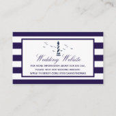 航海灯台ウェディングコレクション エンクロージャーカード (正面)