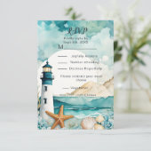 航海灯台 スイート16 誕生日 出欠カード (スタンド正面)