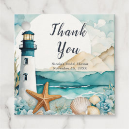 航海灯台 ブライダルシャワー フェイバータグ