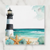 航海灯台 ブライダルシャワー フェイバータグ (裏面)