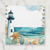 航海灯台 ブライダルシャワー フェイバータグ (裏面)