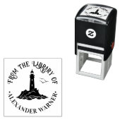 航海灯台 #3 「〇〇の蔵書から」 本 セルフインキングスタンプ (インサイチュ)