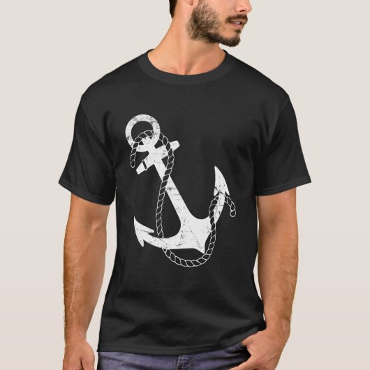 航海用アンカー Tシャツ (正面)