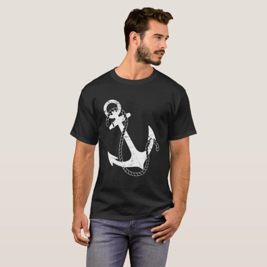 航海用アンカー Tシャツ (正面フル)