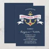 航海記念日パーティー 招待状 (正面/裏面)