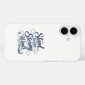航海風のiPhone/iPadケース 嵐の風を乗り越えろ Case-Mate iPhoneケース (裏面 (横))