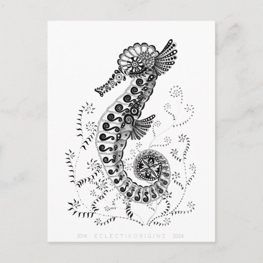 航海10年 ポストカード (正面)