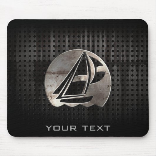 航海; カッコいい マウスパッド (正面)