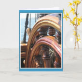 航海 カード (黄色い花)