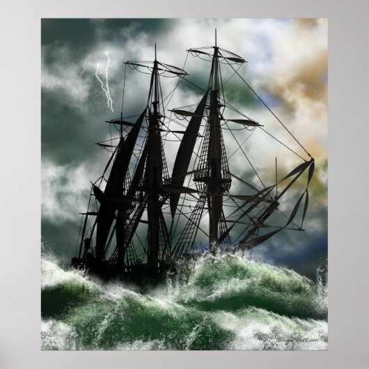 航海 – コロンバス海 ポスター (正面)