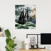 航海 – コロンバス海 ポスター (ホームオフィス)