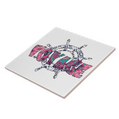 航海 タイル (側面)