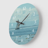 航海 ラージ壁時計 (傾斜)