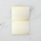 航海 ヴィンテージ ボート ありがとうカード サンキューカード (内部)