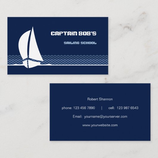 航海 名刺 (正面/裏面)