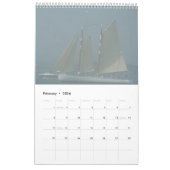 航海! 海、カレンダーの喜び カレンダー (2月 2026)