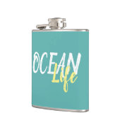 航海 OCEAN LIFE レタリング | フラスク (左)