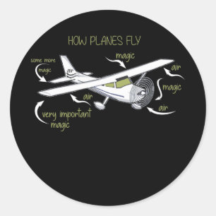 航空おもしろい宇宙技術者エンジニアリングギフト方法 ラウンドシール