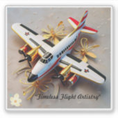 「航空の王冠の宝石」 シール (正面)