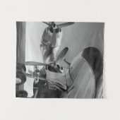 航空アイコン タペストリー (正面(横))