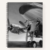 航空アイコン ノートブック (正面)