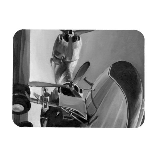 航空アイコン マグネット (横)