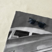 航空アイコン: 終わりの眺め ビーチタオル (インサイチュ)