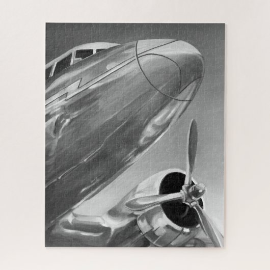 航空アイコン：閉じるビュー ジグソーパズル (縦)