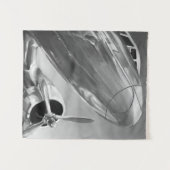 航空アイコン：閉じるビュー タペストリー (正面(横))